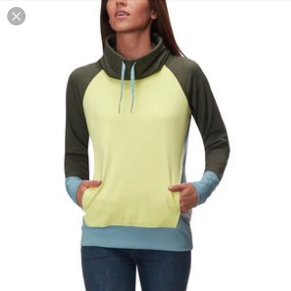 Marmot Tops - Marmot colorblock funnel neck pullover